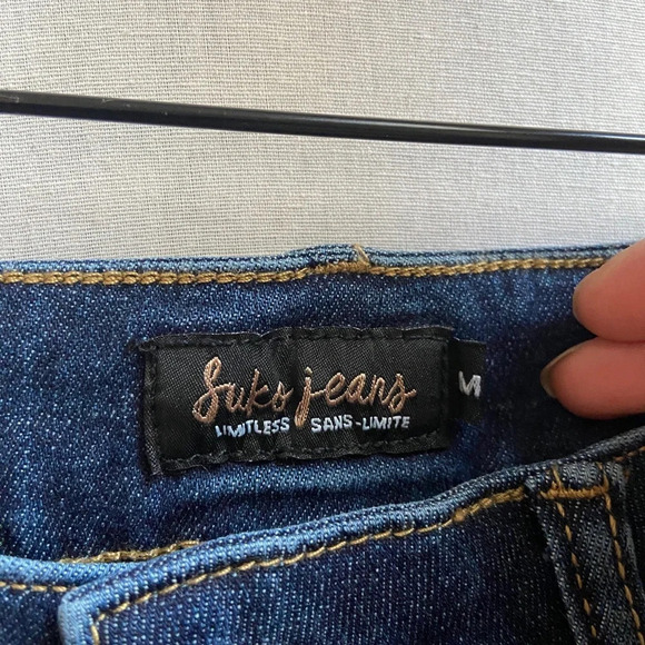 NWT Suko jeans Limitless Stretch Denim High Waist Straight Leg Denim Jean Sz M - Picture 7 of 12